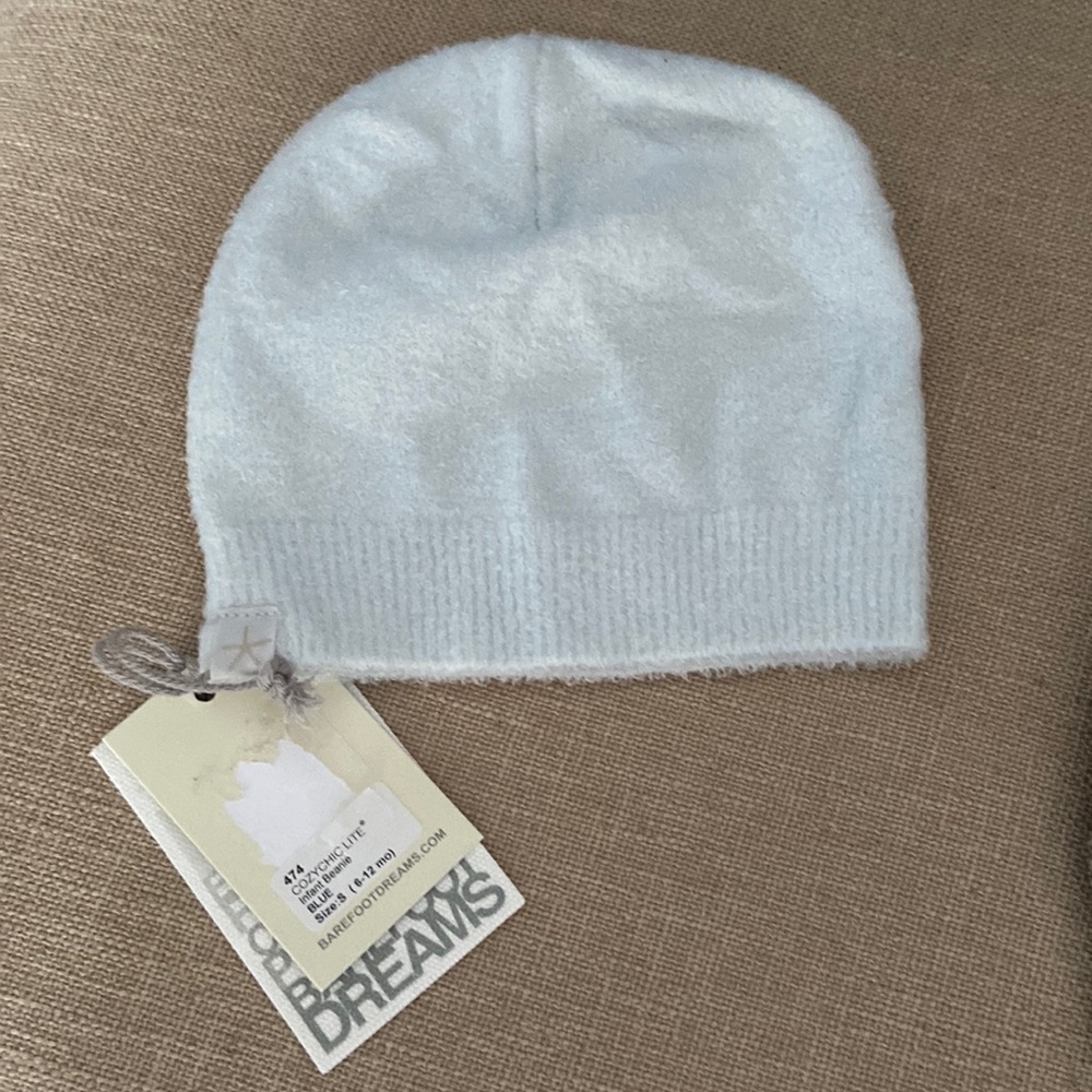 Baby Boy Beanie- Light Blue - Super Soft